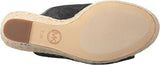 Michael Michael Kors Hastings Mule Dark Denim Nappa Clogmule