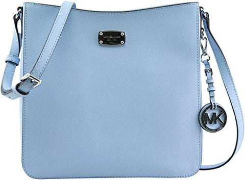 Michael Michael Kors Large Jet Set Travel Leather Crossbody Bag Style 35S7Stvm2L Light Sky
