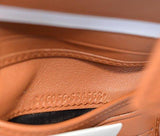 Gucci Saffron Tan Leather Gg Guccissima French Zip Wallet Wcoin