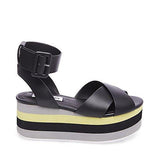 Macer Wedge Sandal Blackmulti 8 M Us