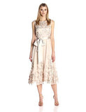 Illusion Neckline Gown, Gold, 10