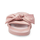 Silky Slide Sandal Pink Satin 9 M Us