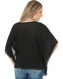 Rock 47 Poncho, Black, XxLarge