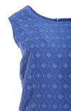 Maison Jules Textured Sleeveless ALine Dress XxLarge Amparo Blue