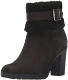 Glancy Teddy Fleece Fold Down Boot Black Nubuck 95 M Us