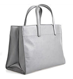 Prada Bn2603 Grey Saffiano Leather Shoulder Bag
