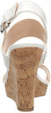 Nine West Lucini Synthetic Wedge Pump Whitewhite 10 M Us