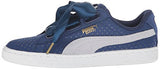 Puma Basket Heart Denim Twilight Bluehalogen Blue 75 M Us