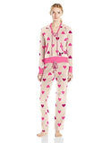 Microfleece Hoodie Pj, I Heart Me Rose, Medium