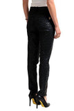Jeans Black Patterned Slim Fit Jeans Us 7 It 43;