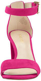 Nine West Nora Suede Dress Sandal Pink 6 M Us