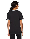 Originals 3 Stripes Tee Blackwhite S