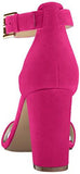 Nine West Nora Suede Dress Sandal Pink 6 M Us