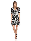 Pencil Sleeve Taylor Dress, Print, L