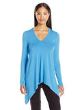 Karen Kane VNeck Handkerchief Tunic, Cloud, Xs