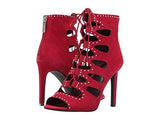 Cherries Holiday Red Lux Kid Suede Shoe