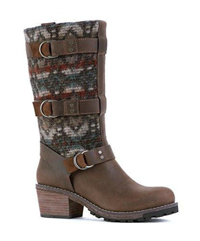 Yukon Junction Boots, Chocolate Brown, Size 9