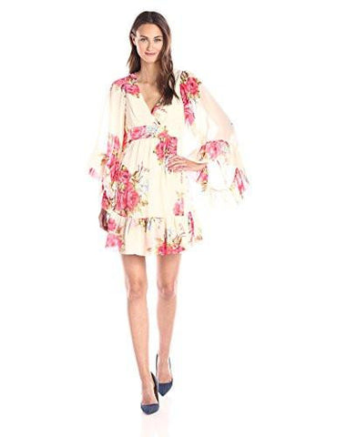 Betsey Johnson Boho Dress, Ivory/Multi, 2