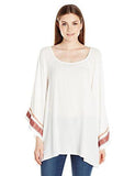 Rock 47 Long Pagoda Sleeve Top, Vanilla Ice, Medium