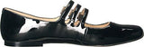 Nine West Zeno Synthetic Ballet Flat Black 7 M Us