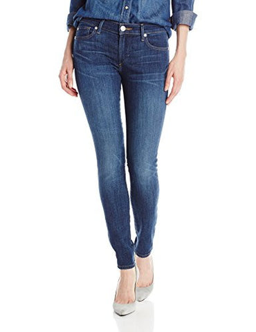 True Religion Halle Mid Rise Skinny, Cumd Worn Vntage, 28