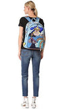 Marc Jacobs Denim Julie Biker Backpack Denim One Size