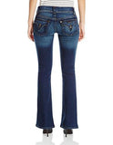 Petite Size Signature Bootcut Flap Pocket Jean, Patrol Unit 2, 25