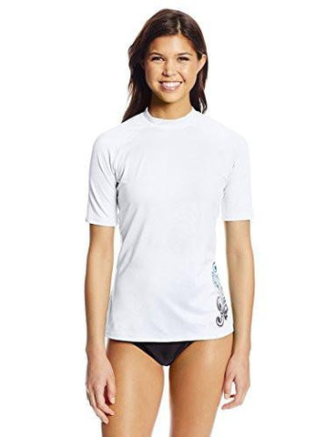 Kanu Surf Marina Upf 50 Rash Guard White Medium