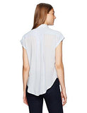 Calvin Klein Jeans Whisper Weight Pop Over Blouse Heather Medium