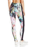 Active Long Pant Print Black Contrast, Floral Washout, Medium