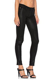Hudson Barbara Super Skinny Jeans In Noir Coated