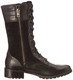 Bethel Heights Mid Zip Laceup Boot Black Eurovegsuede 9 M Us