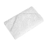 Jubileens Elegant Floral Lace Envelope Clutch Evening Prom Handbag Purse White