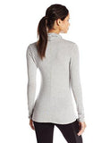 Turtle Neck Long Sleeve Heather Grey Medium