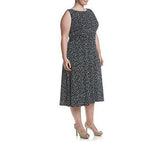 Plus Size Printed Dress 18W