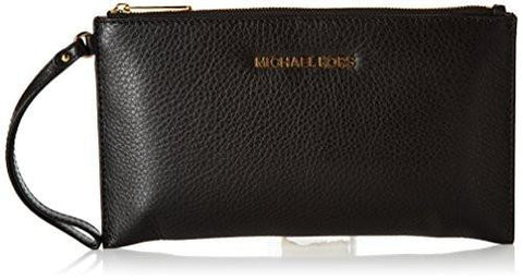 Michael Michael Kors Bedford Large Zip Clutch Black One Size