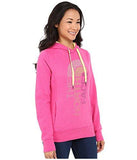 Trivert Logo Pullover Hoodie Raspberry Rose Heatherhamachi Yellow Large