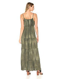 Karen Kane Tiered Maxi Dress, Tie Dye, Xs