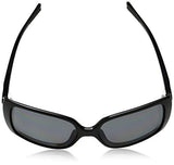 Splash Polarized Square Sunglasses, Polished Black, 58 Mm