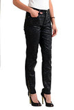 Jeans Black Patterned Slim Fit Jeans Us 7 It 43;