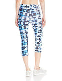 Active Crop Pant Print, Blurred Lines, Medium