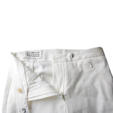 Maison Martin Margiela White Skinny Casual Pants Us 6 It 42;