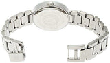 Diamond Dial Silvertone Bracelet Watch