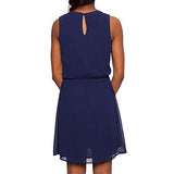 70773 Regular Polyester Us M Blue Casual Dress