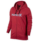 One And Only Icon Zip Hoody Heather Gym Red S