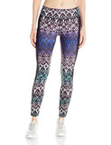 Active Long Pant Print Black Contrast, East Indies, Large