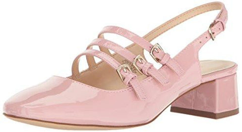 Nine West Weirley Synthetic Dress Pump Light Pink 75 M Us