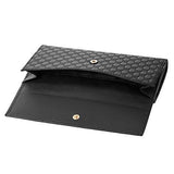 Gg Microguccissima Leather Continental Flap Wallet 449396 Black