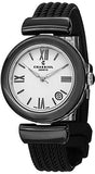 Charriol Ael White Dial Black Ceramic Swiss Watch Ae33Cb565004