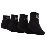 Socks Arch Support Performance Quarter 6 Pack Black 1315